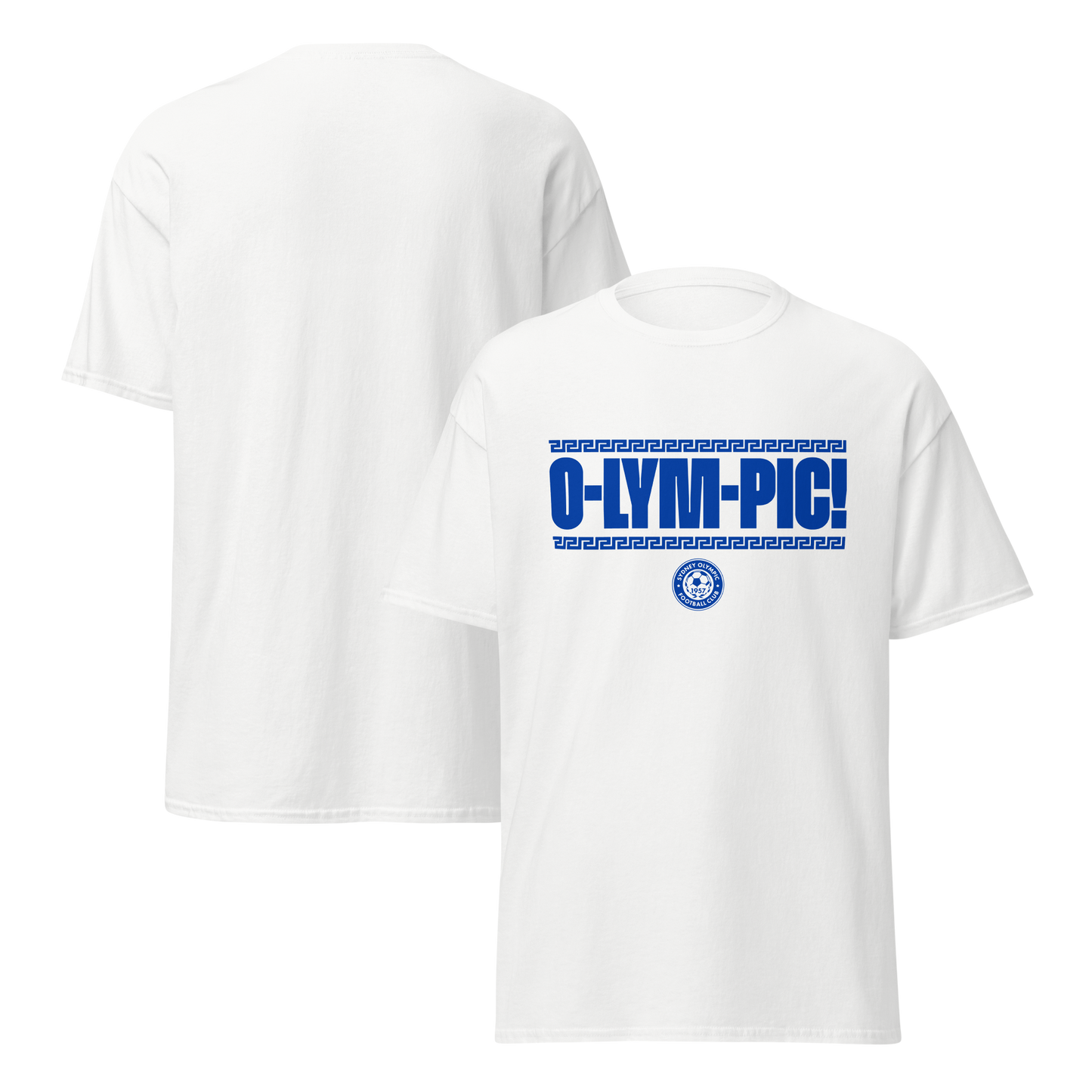O-LYM-PIC! CLASSIC TEE - WHITE