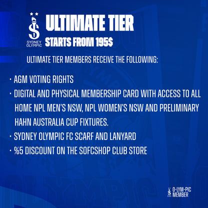 Sydney Olympic FC Memberships NPL NSW 2026