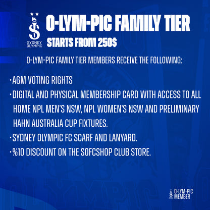 Sydney Olympic FC Memberships NPL NSW 2026